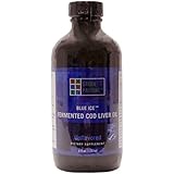 Green Pastures Blue Ice Fermented Cod Liver Oil (Non-flavored 8 fl oz.)