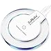 Wireless Charger , Qi Charger, SzHahn Qi Wireless Charger - Ultra-Slim Qi Wireless Charging Pad for Apple iPhone 8 / iPhone 8 Plus / iPhone X / Samsung Galaxy S8 / S8 Plus / S7 / S7 Edge / S6 White