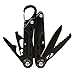 GETUHAND Multi Plier Stainless Steel 10-in-1 Multi Pocket Tool for Hunting, Hiking, Camping, Outdoor Survival with Multitool Knife Sheath Folding Pliers/Knife/Saw/Wire Cutter(Black)