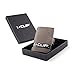 I-CLIP Original Cardholder with Moneyclip -Smooth Leather Slim Wallet - Leather Wallet - Premium Wallet - Cardholder - Soft Touch Silver Olive