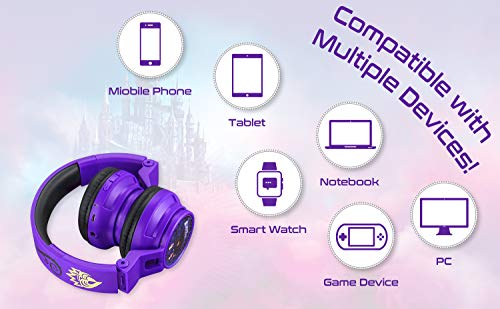 Ripley - AURICULARES BLUETOOTH EKIDS DESCENDANTS PARA NIÑOS CON MICRÓFONO  SONIDO Y CABLE DESMONTABLE