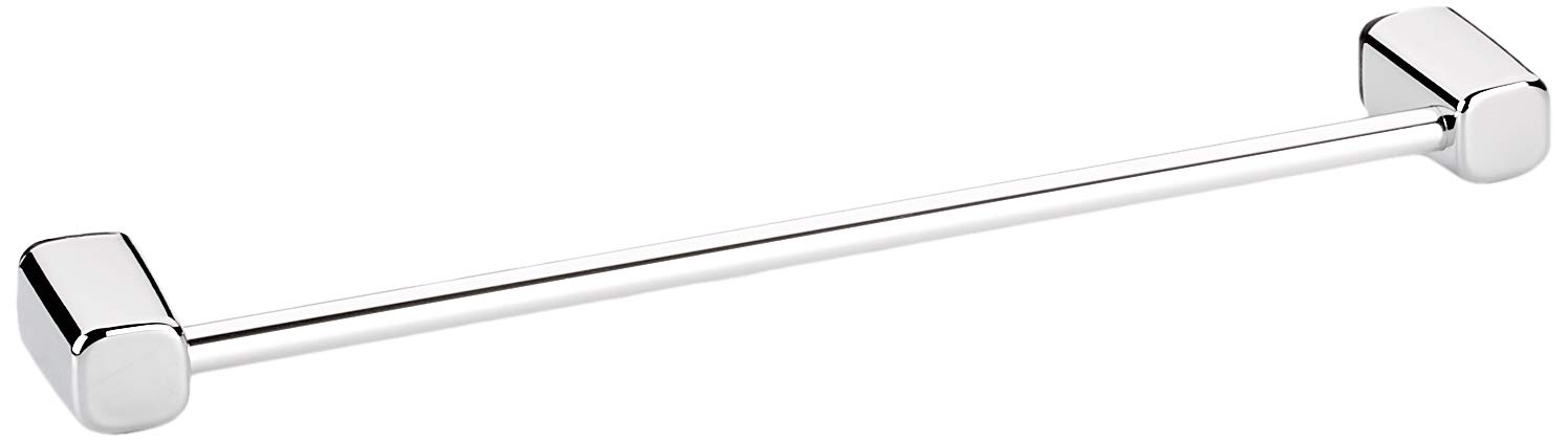 Spirella 1209630 Plastic Wall Accessory Clear Towel Rail 40, White, Standard