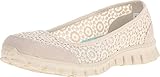 Skechers Sport Women's Ezflex 2 Flighty Flat, Natural Flighty, 7.5 M US