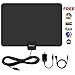 Sobetter HDTV Antenna - Digital HD TV Antenna 50-80 Miles Range Compatible 4K 1080P Free TV Channels Powerful Detachable Amplifier Signal Booster-Longer Coax Cable