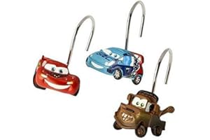 Kids Warehouse Cars Arrows Resin Shower Curtain Hooks