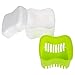 Denture-Retainer-Invisalign Bath With Basket - European Style - Standard - Spring Bud Green