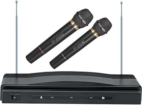 Supersonic SC-900 Professional Wireless Dual Microphone System Kit