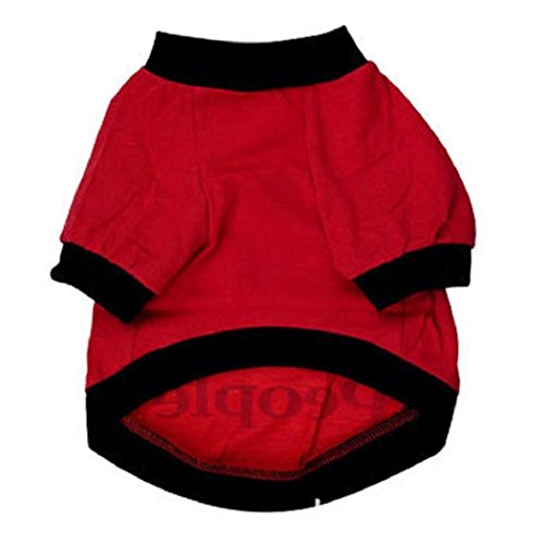 Howstar Pet Shirt, Cute Puppy Dog Clothing Summer Cool Vest for Pet Sweatshirt I Bark at Ugly People (M, Black)