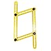 LIVEHITOP Angleizer Template Tool - Measures All Forms And Angles, General Multi Angle Measuring Ruler for Handymen Builders Craftsmen