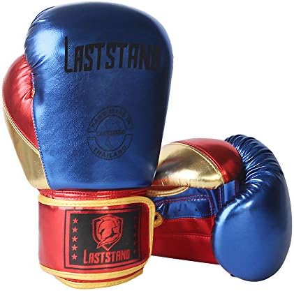 Aststand ボクシンググローブ ムエタイ キックボクシング プロフェッショナルグローブ パンチバッグ用 ブルー 12オンス Anadis Nl