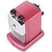 Desert Song Manual Pencil Sharpener Hand-Cranked , Red, Quiet for Office, Home and School (Red.)