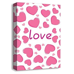 Pink for Little Girl Home Artwork for Kids Bedroom