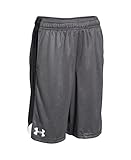 Under Armour Big Boys' UA Eliminator Printed Shorts Youth Medium Graphite
