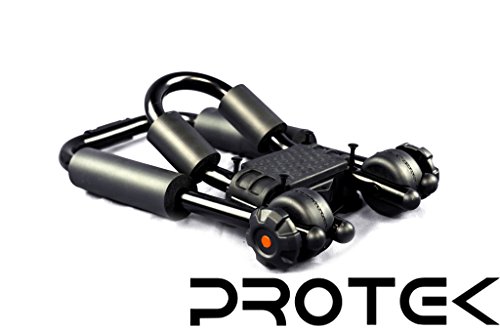Protek Folding Foldable Collapsible J Shape Bar 150 Lbs Kayak Canoe Inflatable Paddle Board Surfboard Roof Rack Carrier Car SUV Roof Top Mount with 8 Ft Lashing Straps Tie Down Ratchet
