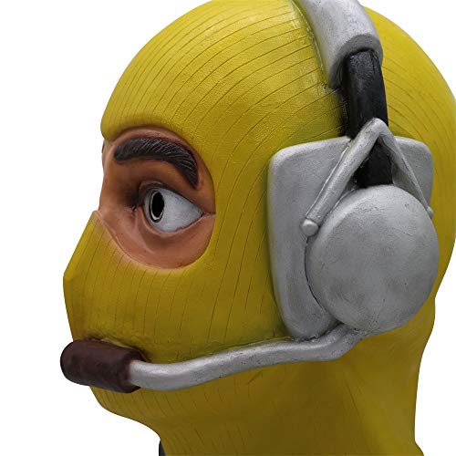 Scary Halloween Mask,Terror Ghost Devil Mask Dance Party Scary Biochemical Alien Zombie Caps Mask,Cosplay Prop Toy (A)