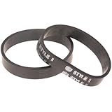 Dirt Devil Style 1 Vacuum Belt (2-Pack), 3157260001, Black