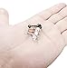 Jstyle 4 Pcs a Set 14G 316L Stainless Steel Belly Button Ring Cubic Zirconia Navel Rings Body Jewelry