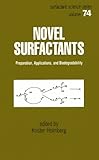 Novel Surfactants : Preparation, Applications, and Biodegradability, , 0824702034
