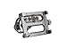 MaxMiles Motorcycle and Bicycle Cell Phone Holder Aluminum Universal Adjustable Phone Mount Smartphone Holder Bike Handlebar Cell Phone Holder for iPhone X 5 6 7 8 Plus Samsung LG (Standart Silver)