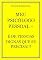 Livro MEU PSICÓLOGO PESSOAL - É DE PESSOAS DIGNAS QUE SE PRECISA!!!