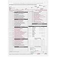 J. J. Keller & Associates, Inc. BIT Program Tractor/Trailer/Truck Inspection & Maintenance Record Form - 50 pk, 3-Ply Carbon, 8.5in x 11.75in - California BIT Program Compliant