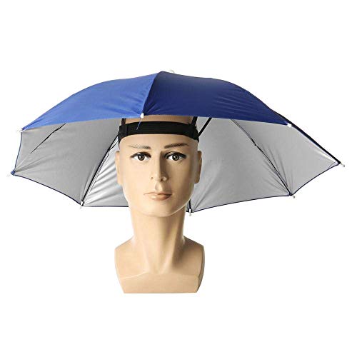 Sansheng26-inch Diameter Folded Loose-Belt Fishing Cap Umbrella Cap, Fishing Umbrella Cap Sunhat (Da - //coolthings.us