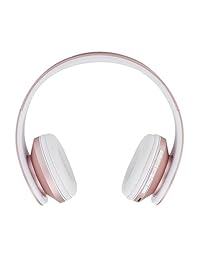 PowerLocus   Auriculares inalámbricos Bluetooth para iPhone, Samsung, LG, iPad, Rose gold