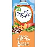 Crystal Light Sugar-Free Peach Iced Tea On-The-Go