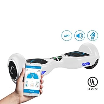 SmartGyro X Monopatín Eléctrico Blanco