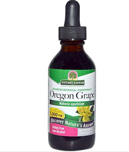Nature's Answer Oregon Grape Root with Organic Alcohol, 1-Fluid Ounce