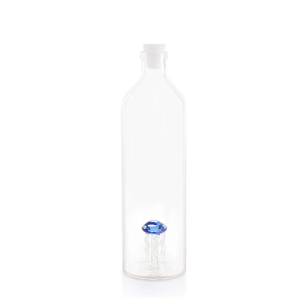 Balvi Bottle Atlantis Jelly Fish Water bottle glass, to cool the water in the refrigerator Original b
