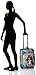 Nicole Lee 20 Inch Crickled Nylon Carry-On, Suzy, One Size