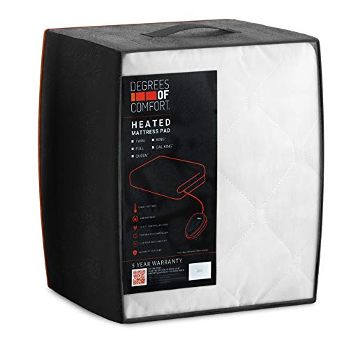 Heated Mattress pad King Size Dual Control Electric Bed Warmer W