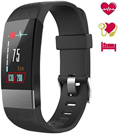BuTure Fitness Tracker Blood Pressure, Color Screen Activity Tracker Heart Rate Monitor IP67 Waterproof Watch Sleep Monitor Calorie Counter Pedometer Men Kids