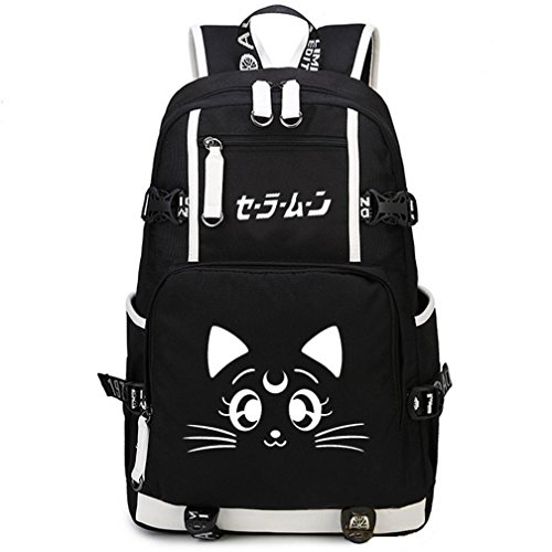 YOYOSHome Luminous Anime Cosplay College Bag Daypack Bookbag Backpack School Bag
