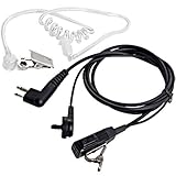 Bigstone Covert Acoustic Tube Earpiece 2 PIN for Motorola Radio(HIGH QUALITY)