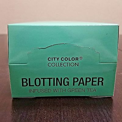 City Color Blotting Paper Freshen Removes Excess Oils 50 sheets