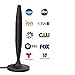 Digital Livewave TV Antenna for Indoor - HDTV Antenna with Amplifier Signal Booster for 4K HD Local Channels with Coaxial Cable Ultra High Definition TVs,Amplified 120 Mile Range Ultra 4K TV Antennas