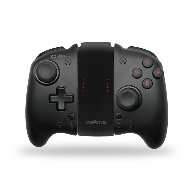 Photo 1 of COIORVIS Wireless Joypad Controller Compatible with Switch,OLED,IOS16, Replacement for Switch Joy Con,4 Mechanical Buttons, Support Six-axis Body Sensing [nintendo_switch]…