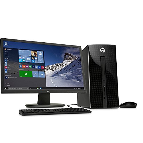 HP Pavilion High Performance Flagship Premium Desktop Computer with 21.5 Inch 1080P Monitor (Intel Quad-Core Pentium J2900 up to 2.67GHz, 4GB RAM, 1TB HDD, Windows 10) (Certified Refurbished)