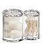 Saganizer Acrylic cotton ball holder cotton ball and swab holder