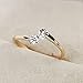 Simple Elegant Opening White Gold Plating Rhinestone Adjustable 18K Rose Gold Plated Cubic Zircon Ring Crystal Wedding Ring Size 8