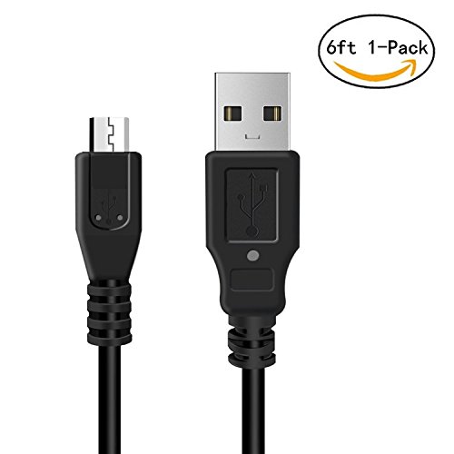 Kindle Fire Charger Cord, 6-Feet Ancable Micro-USB Charger Cable for Amazon Fire Tablets and Kindle eReaders,Micro-USB Charged Tablets and Phones