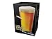 Barbuzzo Last Man Standing - Bullet Pint Glass - Durable Hand Blown Glass - Hand Sculpted with a Faux 50 Caliber Bullet - Great Man Gift and Addition to the Man Cave - Holds 17 Ounces