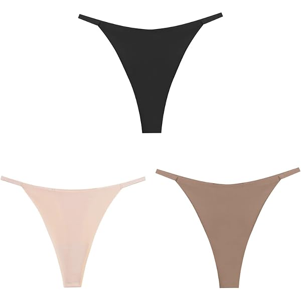 Aura Invisible Thong - String Invisible Sans Couture Femme - Confortable Et Respirant