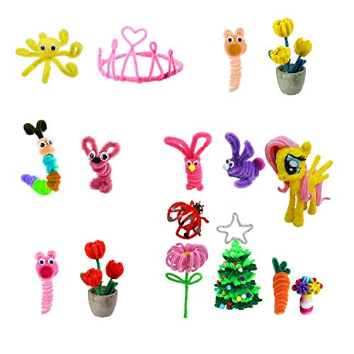 5 Pipe+Cleaners+Bulk+Craft+Supplies