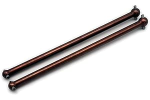 Dogbone arrière épais en acier dur 140 mm noir pour Arrma 1/8 Kraton Outcast Notorious 1/7 Fireteam AR310459