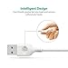 iPhone Cables RAVPower 2-Pack 3ft 6ft Apple MFi Certified Lightning Cable for iPhone X iPhone 8 8plus 7 6 6S 6 Plus, iPhone SE 5S, iPad Mini with Military Grade Fiber, 12,000+ Bend Lifespan