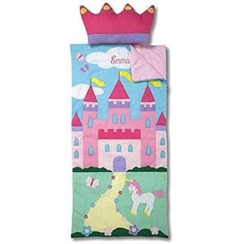 Amazon Com Lillian Vernon Castle Kids Personalized Sleeping Bag