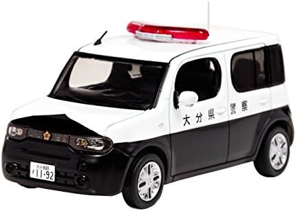 Hikosebun RAI'S 1/43 Nissan Cube (Z12) 2012 Oita Prefectural Police competent station small patrol vehicle